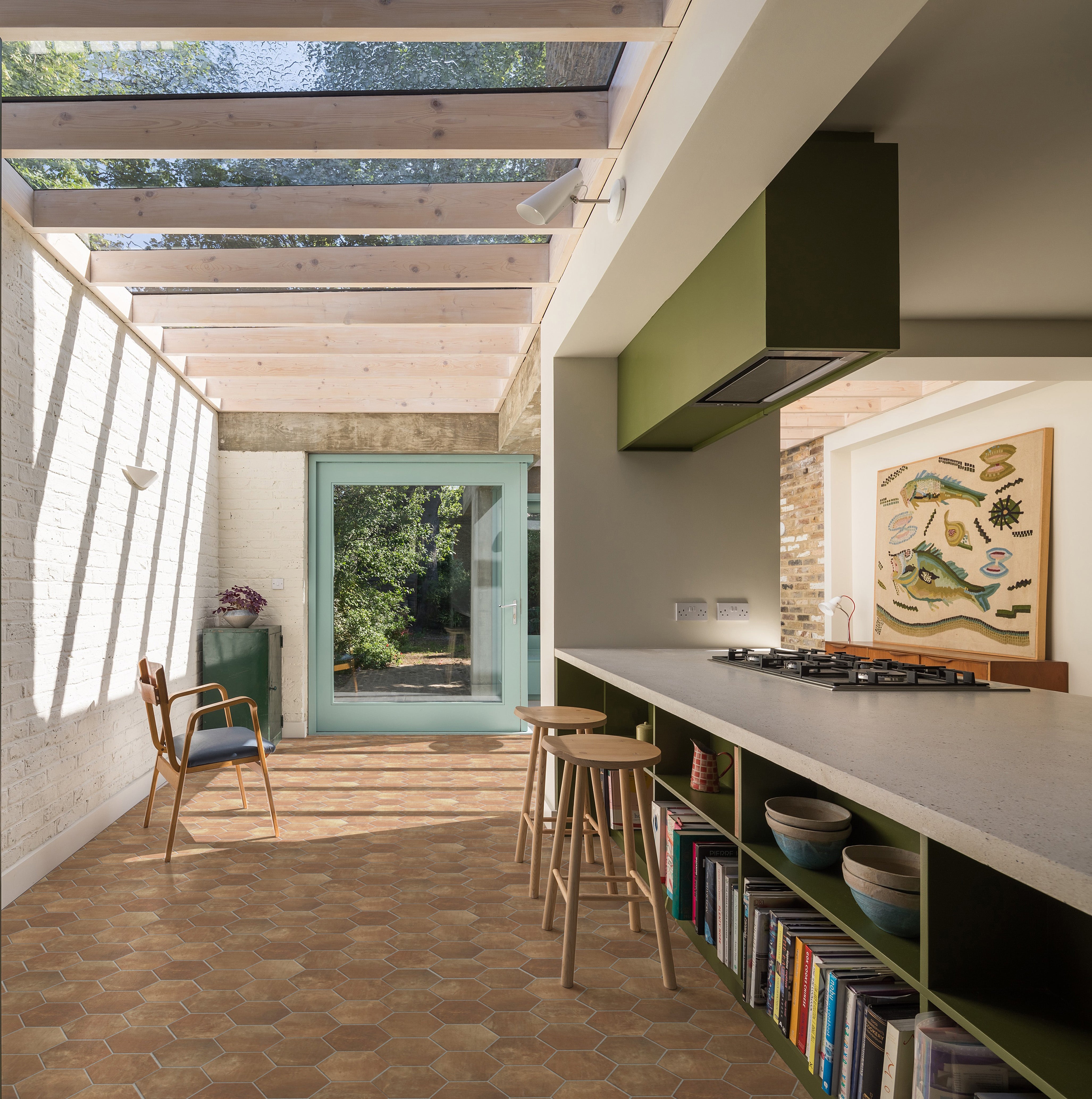 Terranova Clay Hexagon Porcelain Tile