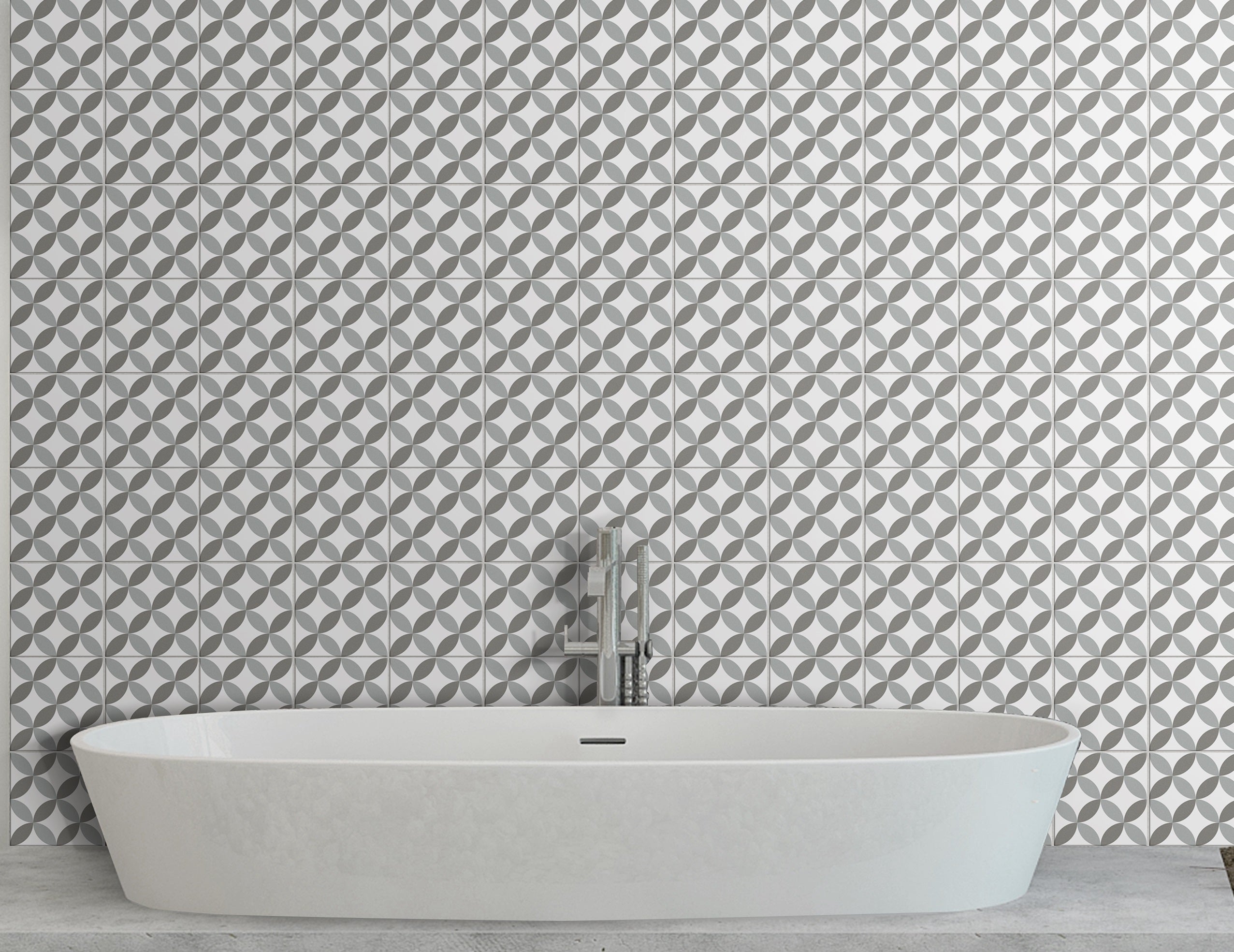 Marseille Rouet Patterned Porcelain Tile