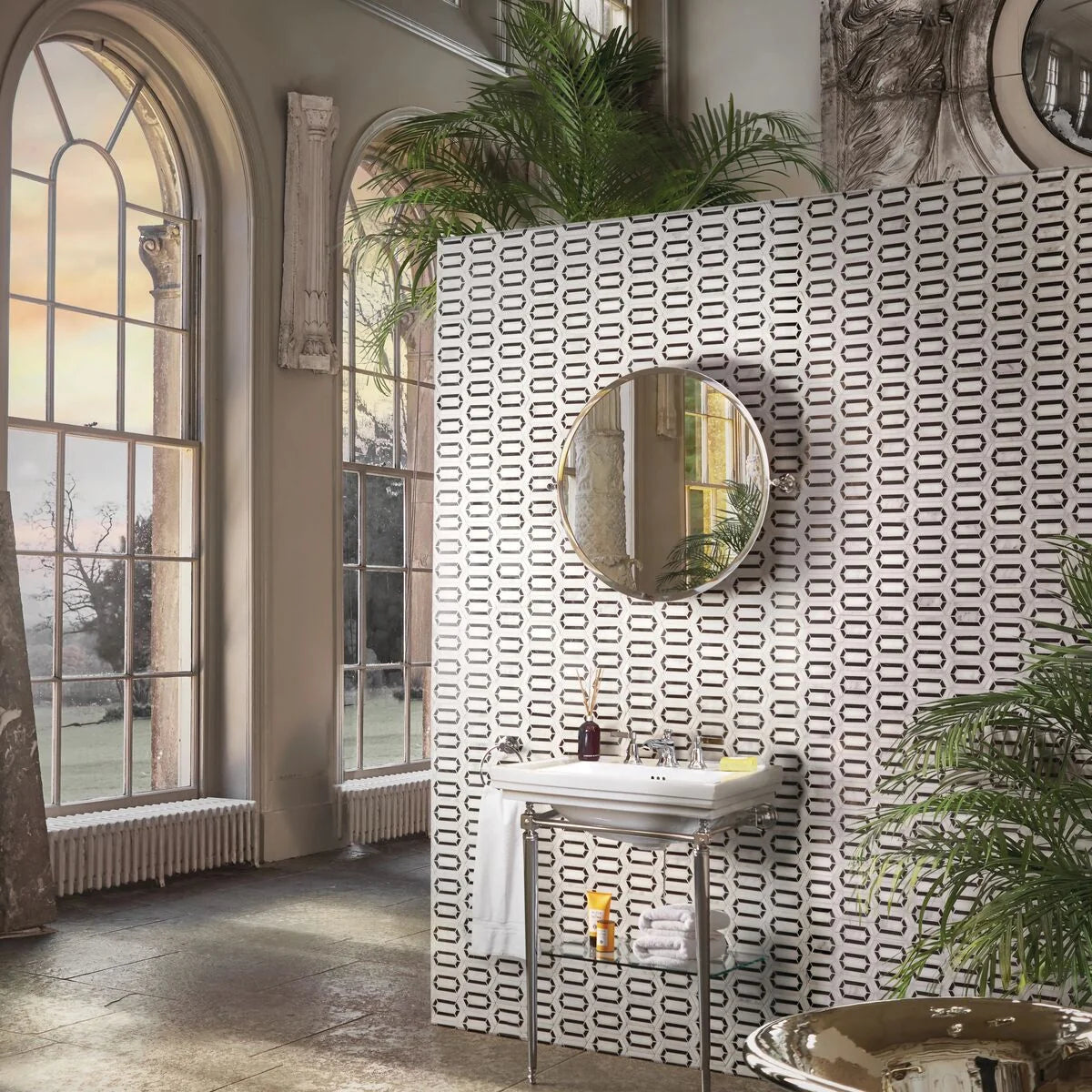 Fired Earth Chequers Court Double Hex