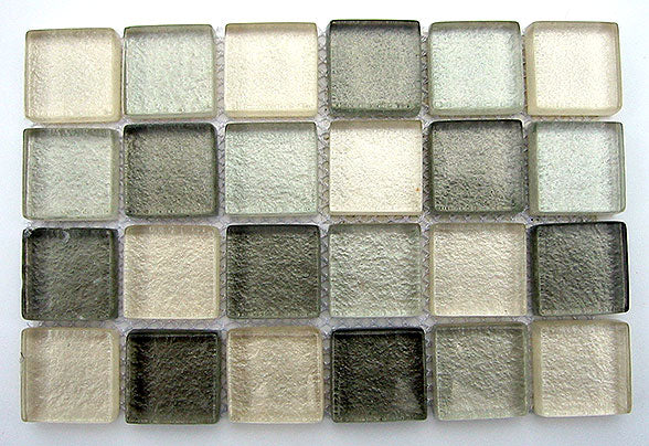 Glass Elements Silver Melange Mosaic