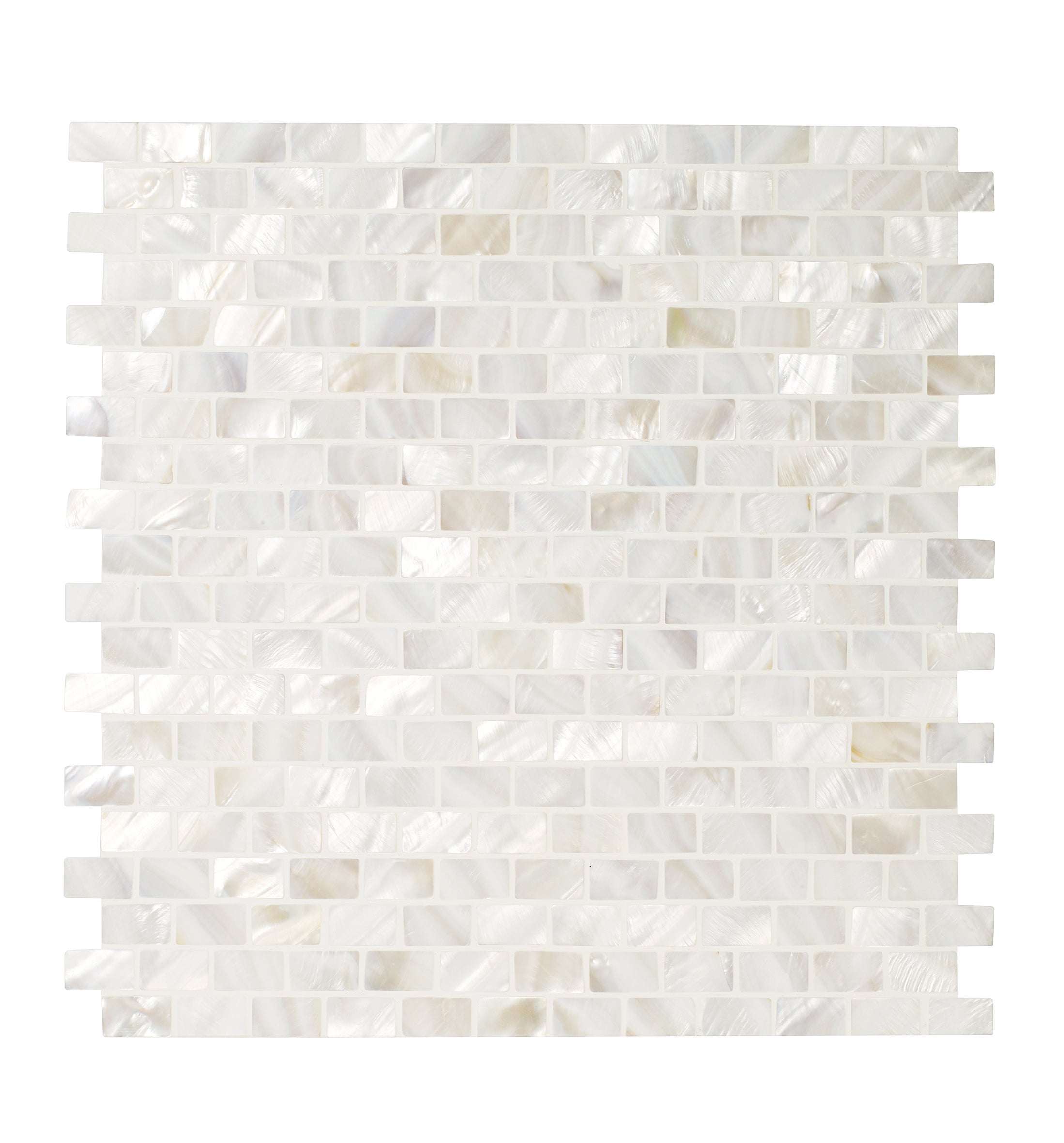 Fired Earth Mother of Pearl rectangle