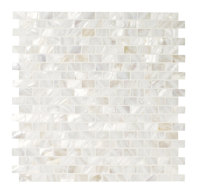 Fired Earth Mother of Pearl rectangle