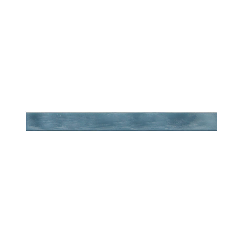 Long Brick Aqua Matt Ceramic Wall Tile
